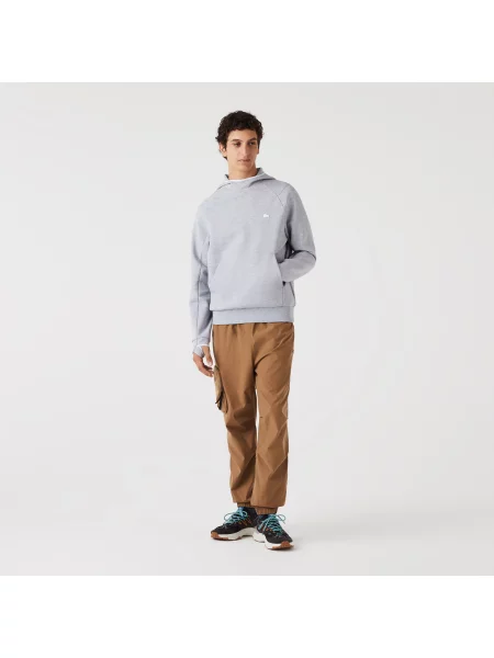 Lacoste Bluza Z Kapturem Classic Fit szary