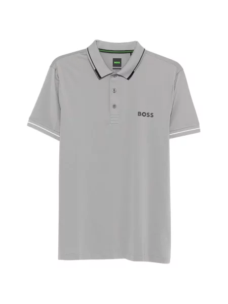 Polo majica Boss siva