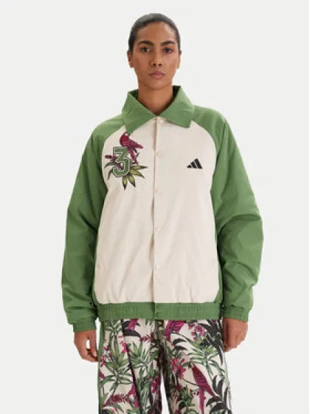 Bunda adidas x Farm Rio zelená
