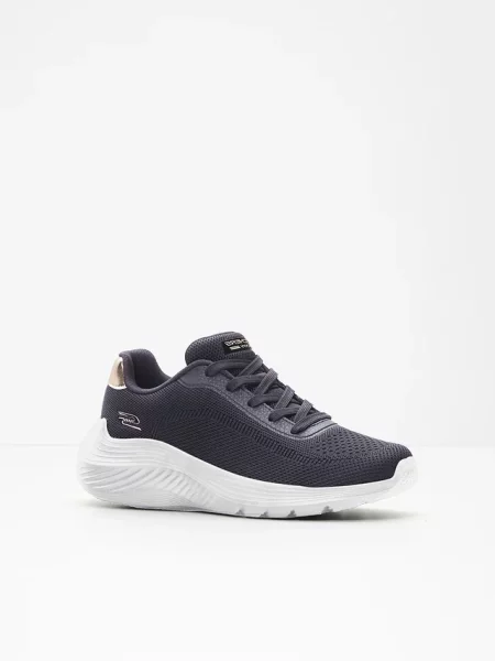 Sneakersy marki Skechers z pianką z pamięcią kształtu niebieskie