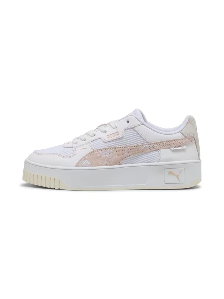 Sneakersy Carina Street Lux Crafted Flowers białe
