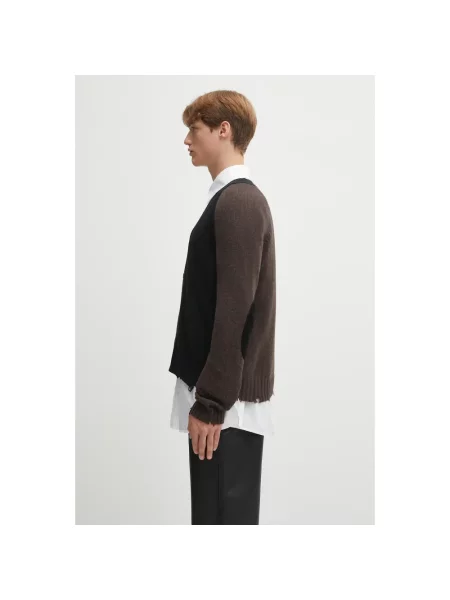Kardigan Mm6 Maison Margiela czarny