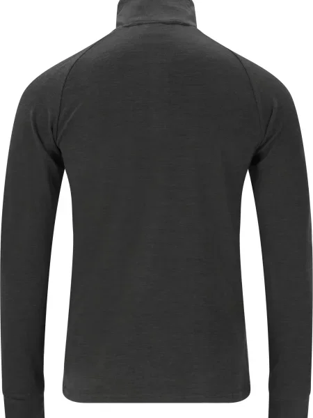 Sweter z zamkiem błyskawicznym Whistler Kajsa szary