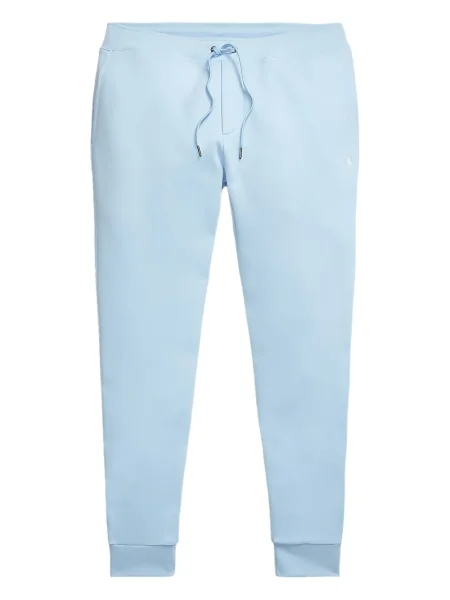 Șapcă Polo Ralph Lauren din fleece cu dungi cu volane albastru