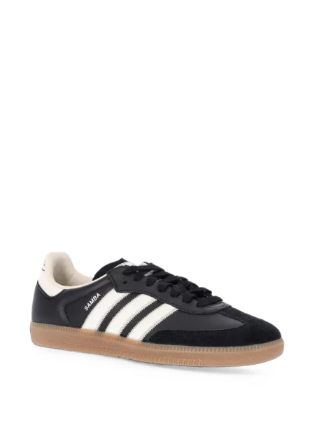 Sneakerși Adidas Samba din piele negru