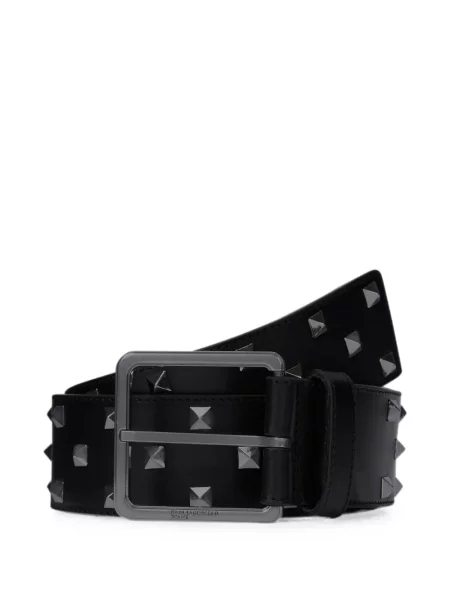 Cu centură curea Karl Lagerfeld Jeans din piele negru
