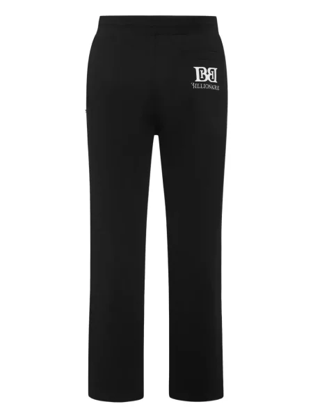 Pantaloni Billionaire cu imagine negru