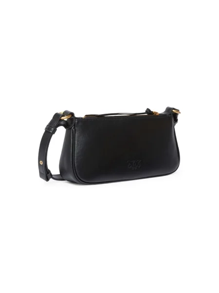 Geanta crossbody Pinko din piele negru