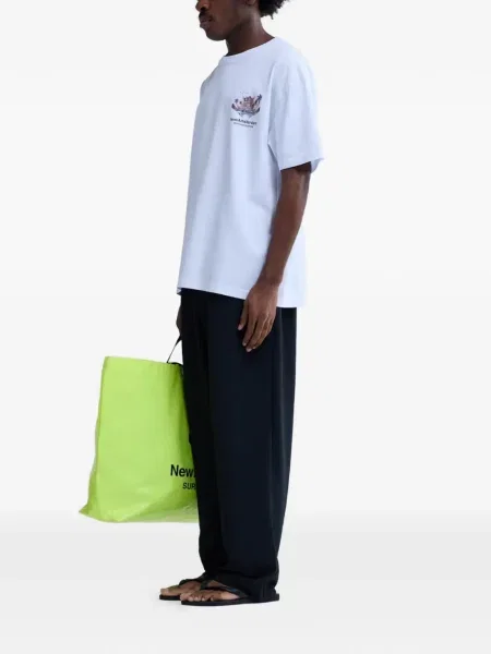 Grafic tricou New Amsterdam alb
