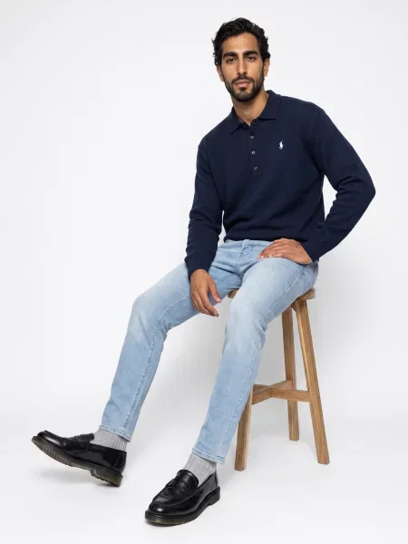 Džínsy G-star Raw modrá