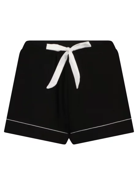 Hunkemöller Pantaloni Essential negru alb