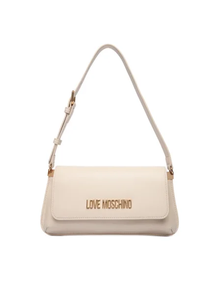 LOVE MOSCHINO Дамска чанта Екрю бежово