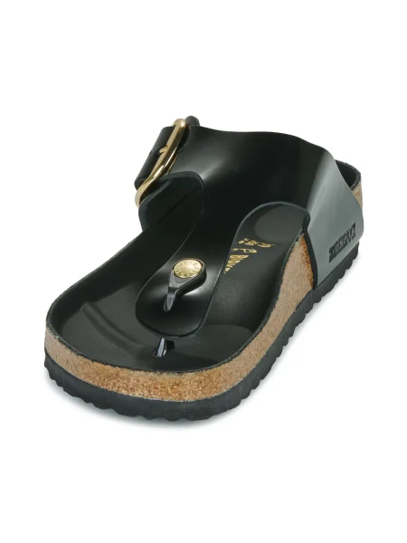 Papuci Birkenstock cu cataramă negru