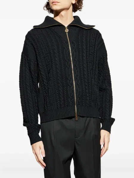 Cardigan Versace tricotate negru