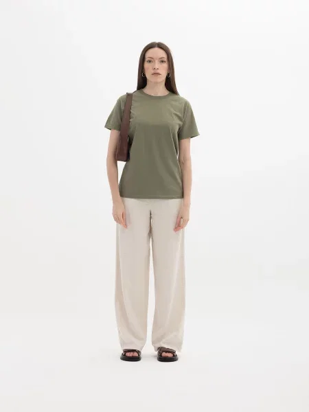Футболки і поло Fruit of the loom Original оливковий