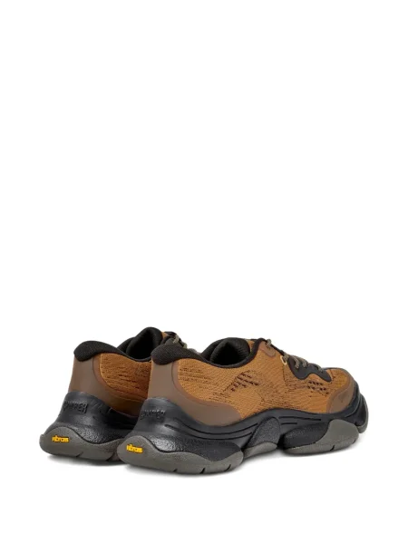 Sneakers Camper με κορδόνια με δαντέλα καφέ