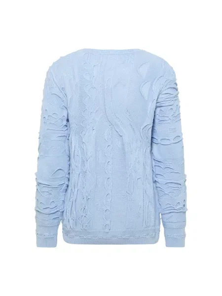 Sweter Carlo Colucci niebieski