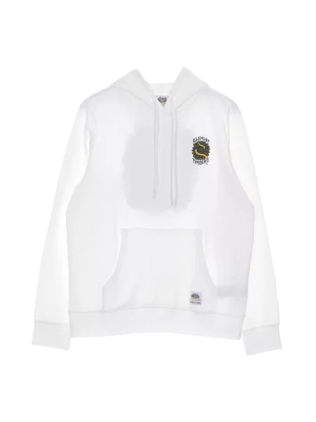 Bluza z kapturem Element z kapturem biała