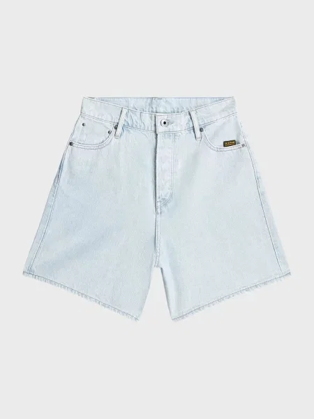 Джинсовые шорты G-star Raw голубые