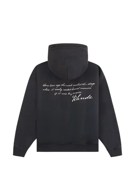 Hanorac cu glugă Rhude negru