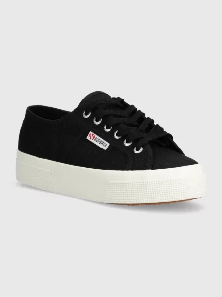 Ниски кецове Superga PLATFORM бяло
