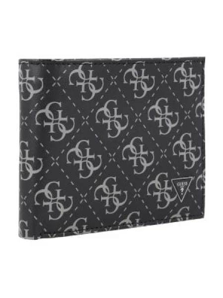 Guess Veľká pánska peňaženka Vezzola Leather Slg SMVELE čierna