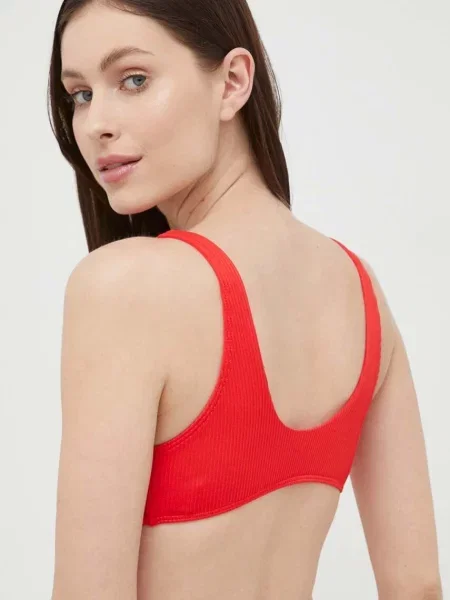 Hollister Co. biustonosz kąpielowy czerwony