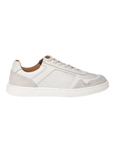 Sneakersy Baldinini skórzane białe