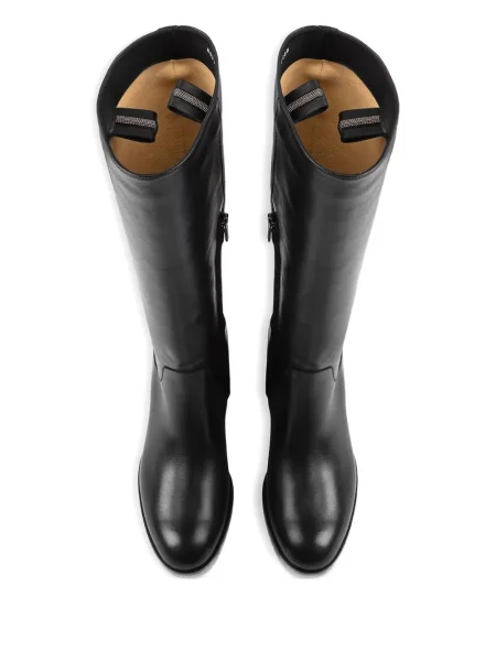 Botine Doucal's din piele negru