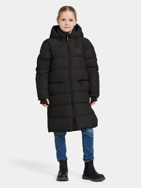 Didriksons Dětská bunda OLIVIN K PARKA L černá