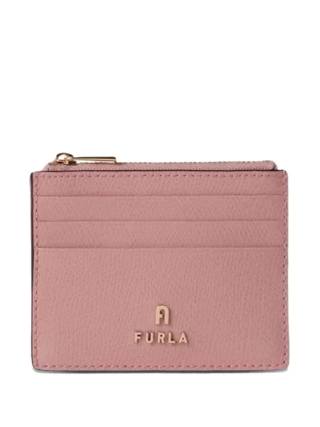 Portofel Furla din piele roz