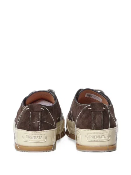 Sneakersy Premiata brązowe
