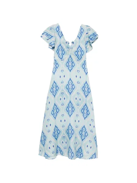 Sukienka maxi Nimo With Love niebieska