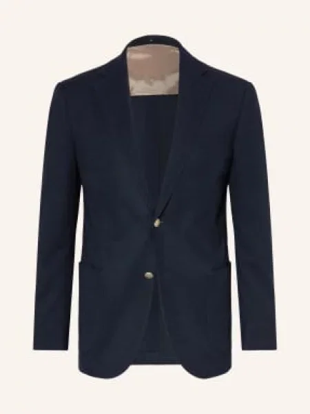 Dressler Marynarka Slim Fit blau granatowa
