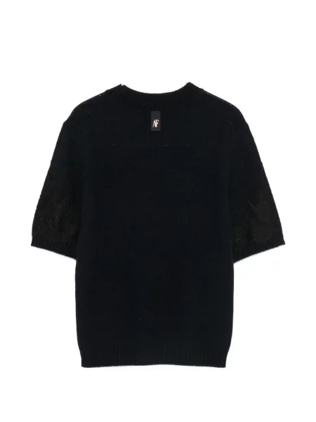 Scurt pulover Alberta Ferretti albastru
