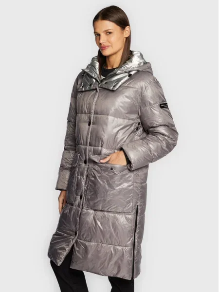 Frieda & Freddies Зимно палто сив