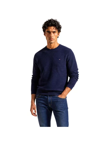 Pulover Tommy Hilfiger albastru