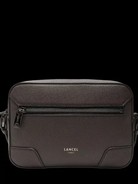 Crossbody taška Lancel hnedá