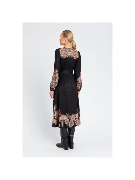 Sukienka maxi Twinset czarna