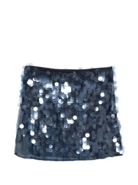 Mini fusta mini Marella cu paiete mini albastru