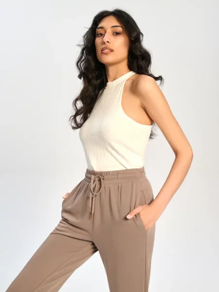 Штани кавовий