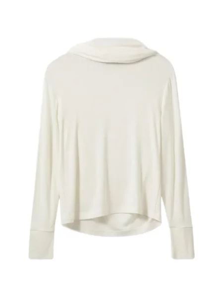 Lung tricou The Garment drapate alb