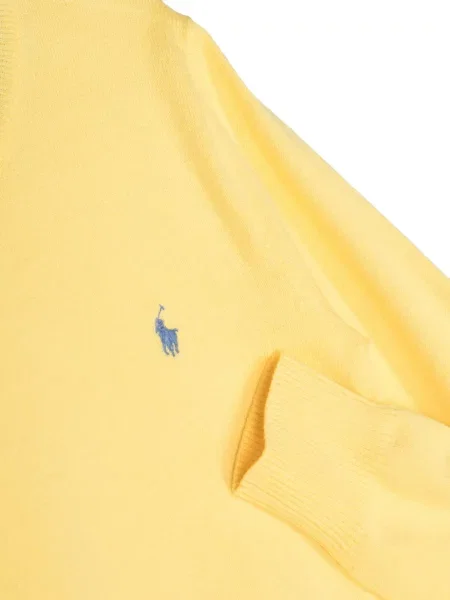 Koszulka polo dziecięca Polo Ralph Lauren żółta