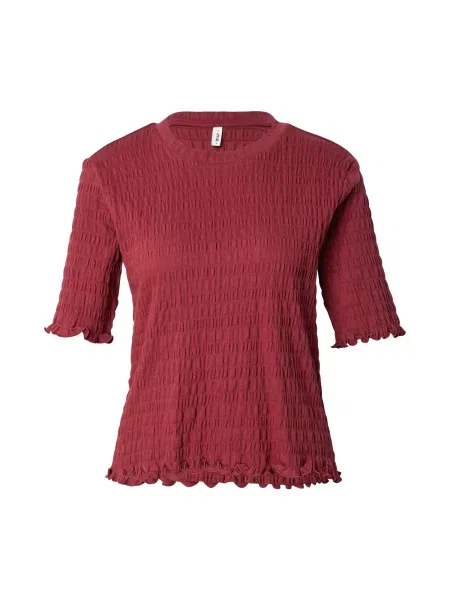 ONLY Tricou ONLGAILA vin roșu