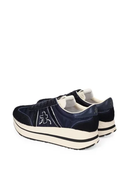 Sneakerși Premiata cu platformă albastru