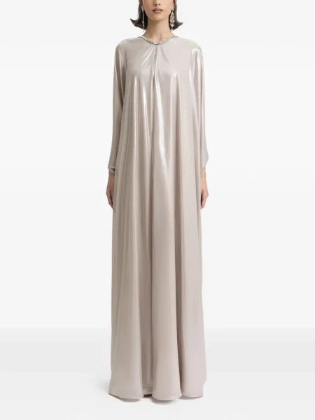 Maxi rochie maxi Gemy Maalouf drapată de costum