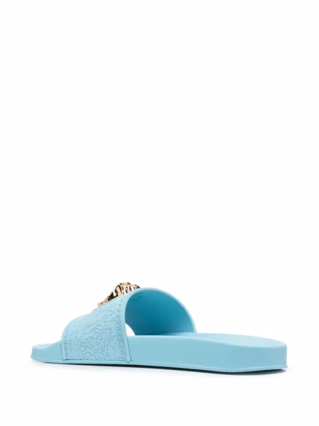 Papuci Versace albastru