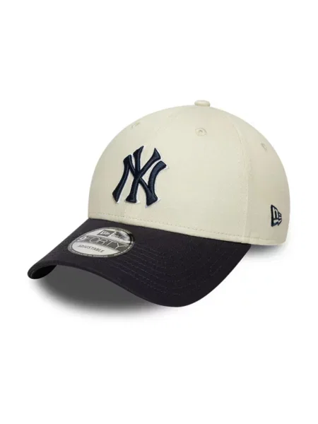 Czapka New Era MLB WS Patch New York Yankees Light Cream/ Navy Universal beżowa