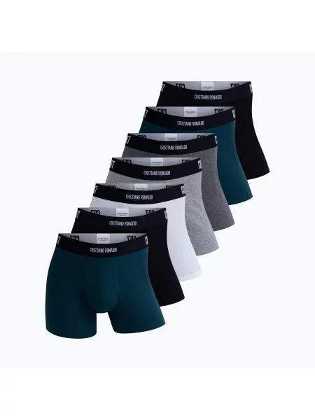 Boxeri pentru bărbați Basic Trunk 7 pairs multicolor