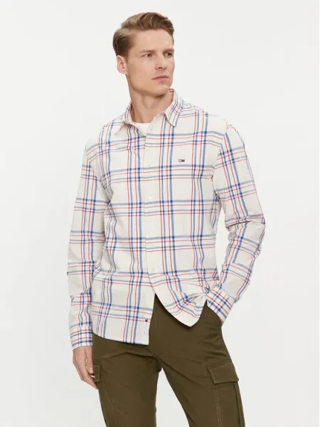 Srajca Tommy Jeans bela